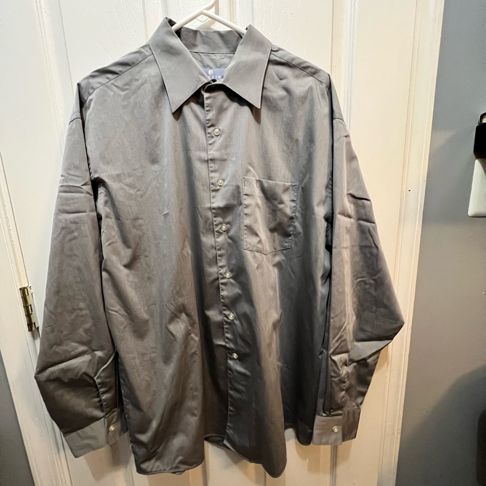 Men’s dress too silver XL Kenneth Cole